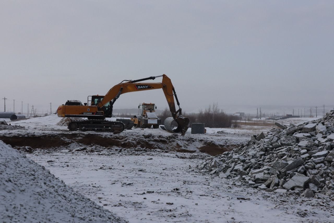 Участок автодороги «Умнас» реконструируют для строительства Ленского моста в Якутии