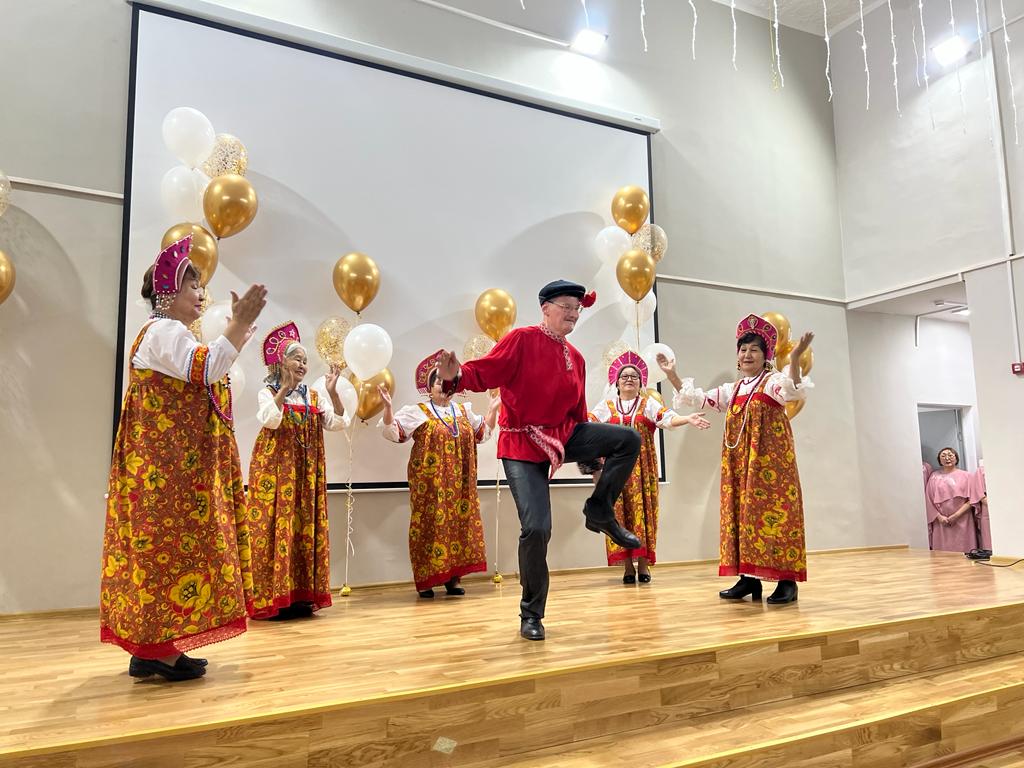 Концерт в поддержку участников СВО провели в микрорайоне Марха в Якутске
