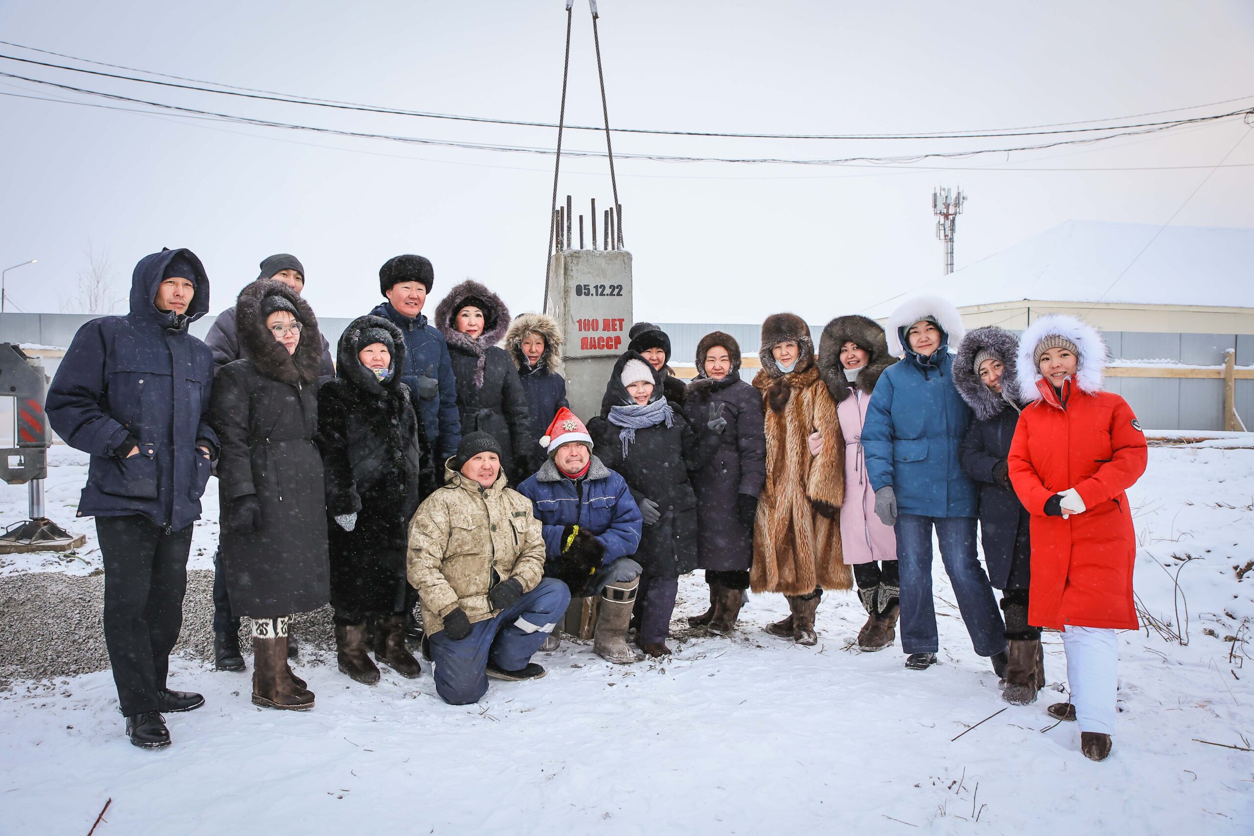 Первую сваю нового учебного корпуса кадетской школы-интерната установили в Якутске