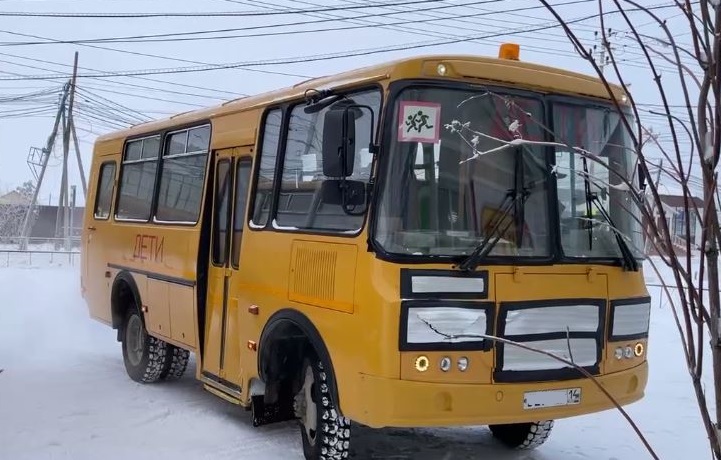 Школьные автобусы переводят на альтернативное топливо в Мегино-Кангаласском районе Якутии
