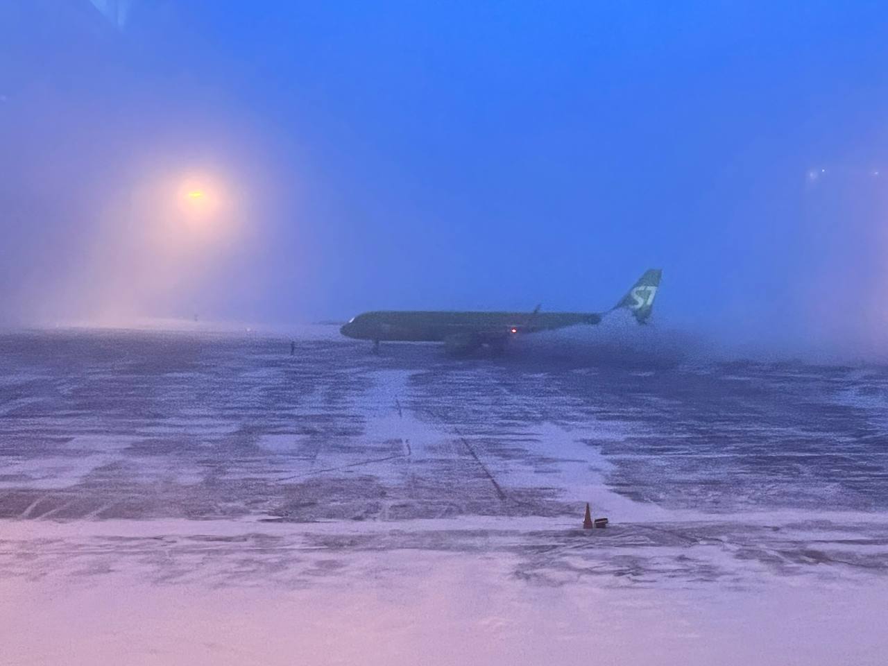 Утренние рейсы прибыли в аэропорт Якутска по расписанию