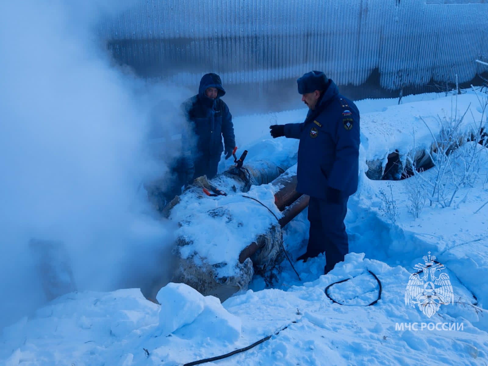 Подачу холодной воды на водоочистное сооружение восстанавливают в якутском поселке Светлый