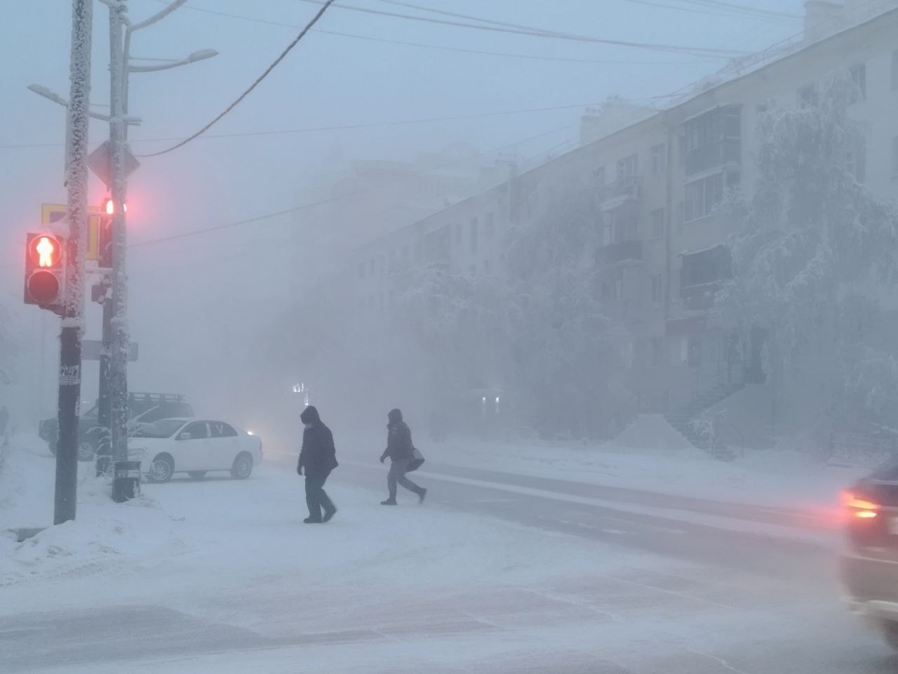 Сильные морозы прогнозируют в ряде районов Якутии 19 января