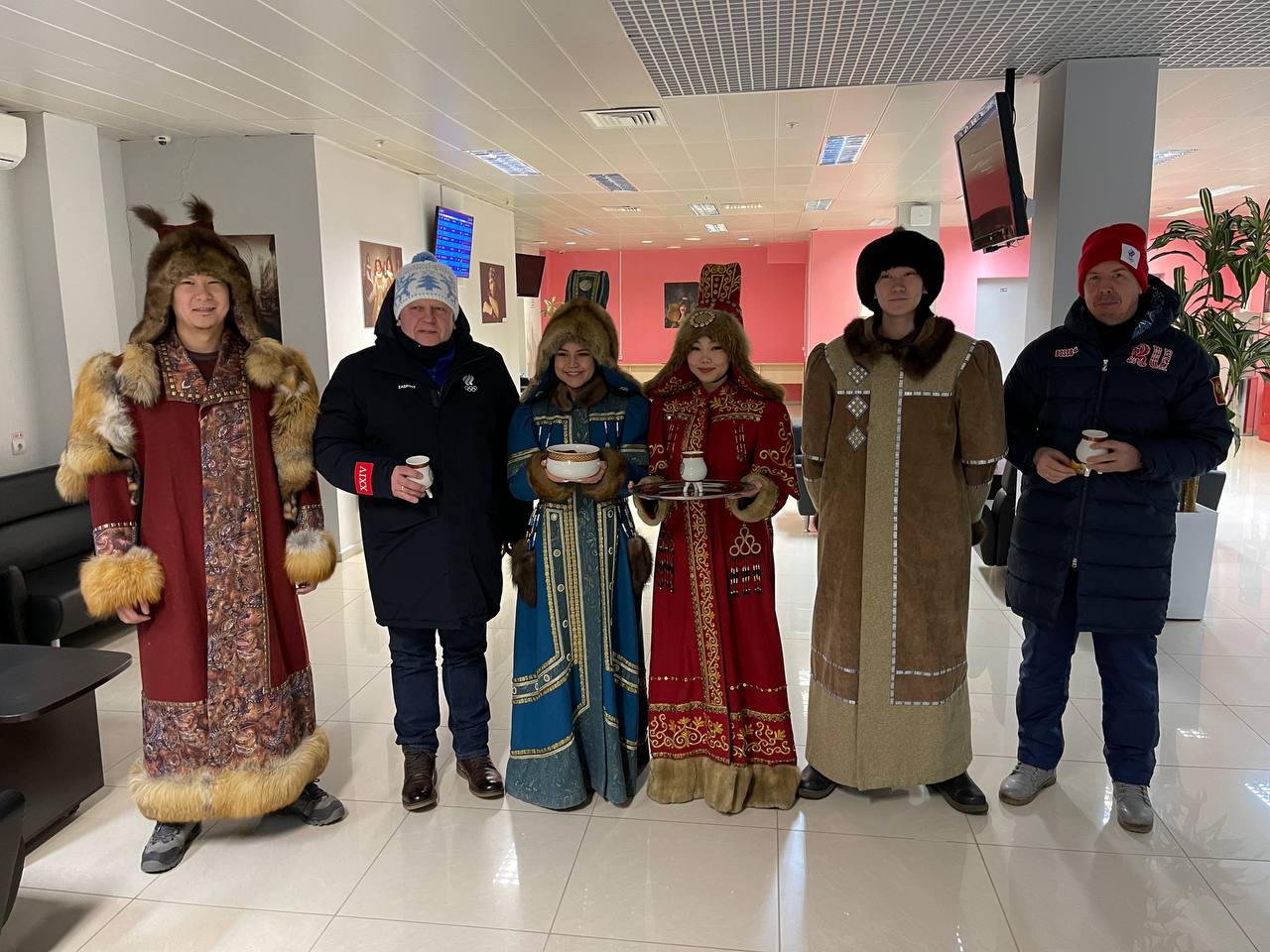 Участники зажжения огня II зимних игр «Дети Азии» прибыли в Якутию