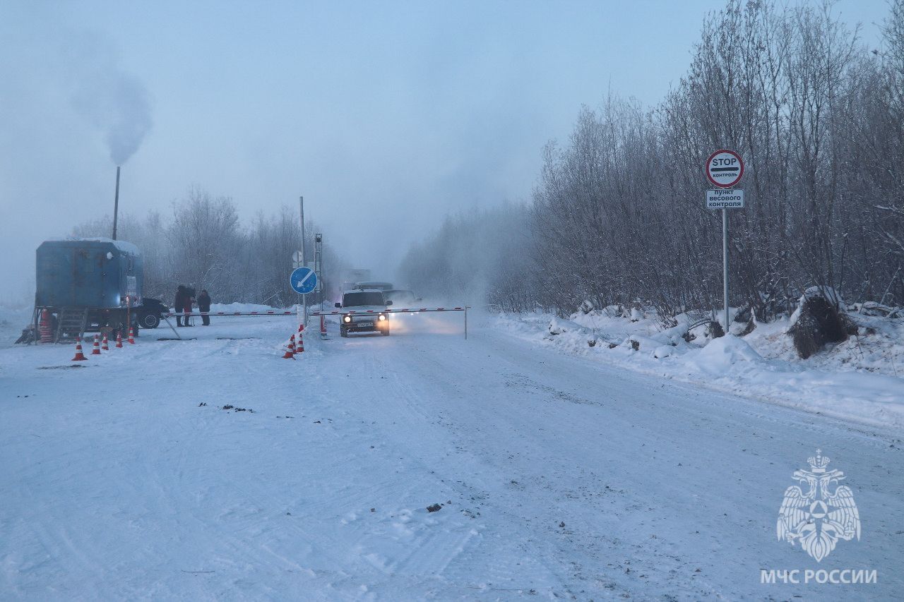 Ледовую переправу до 20 тонн открыли в Ленском районе