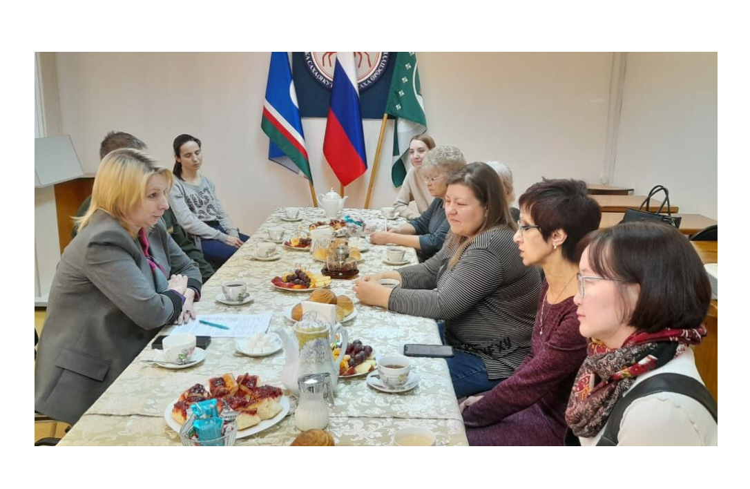 Ольга Балабкина встретилась с семьями участников СВО из Ленского района Якутии