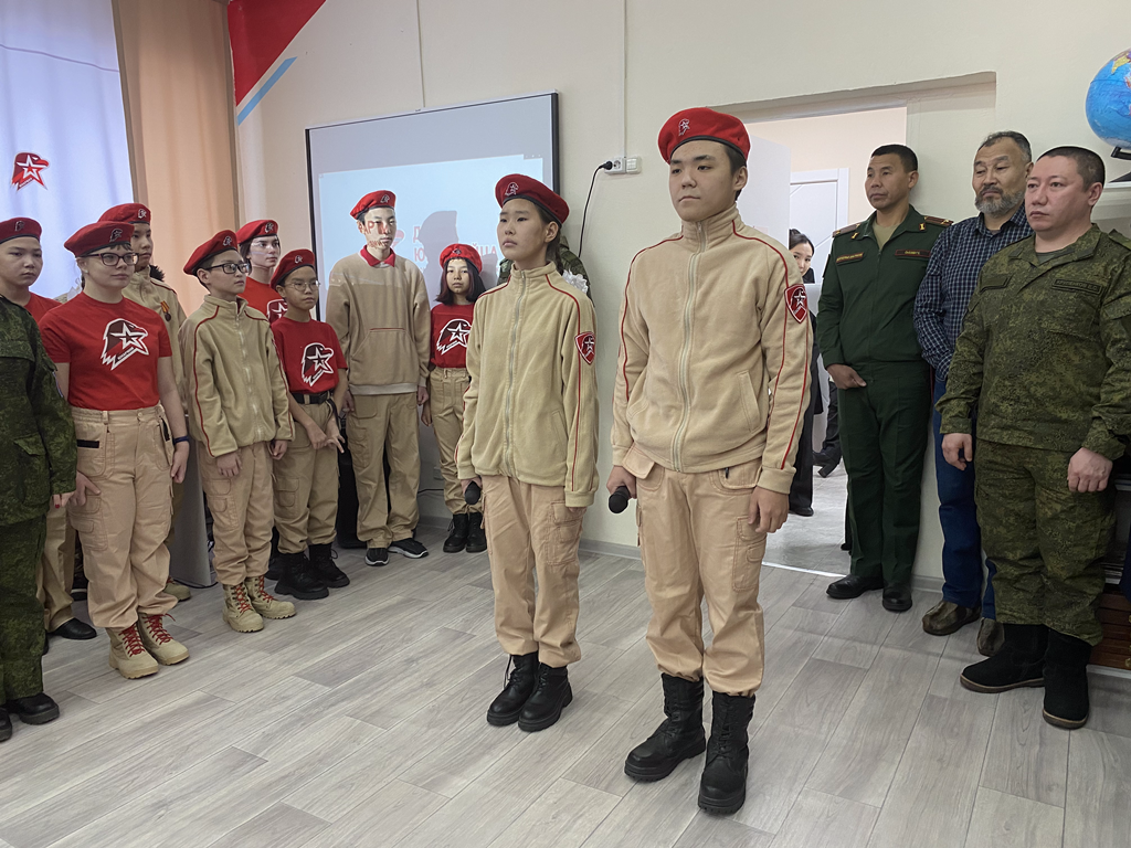 Месячник патриотического воспитания проходит в Якутии