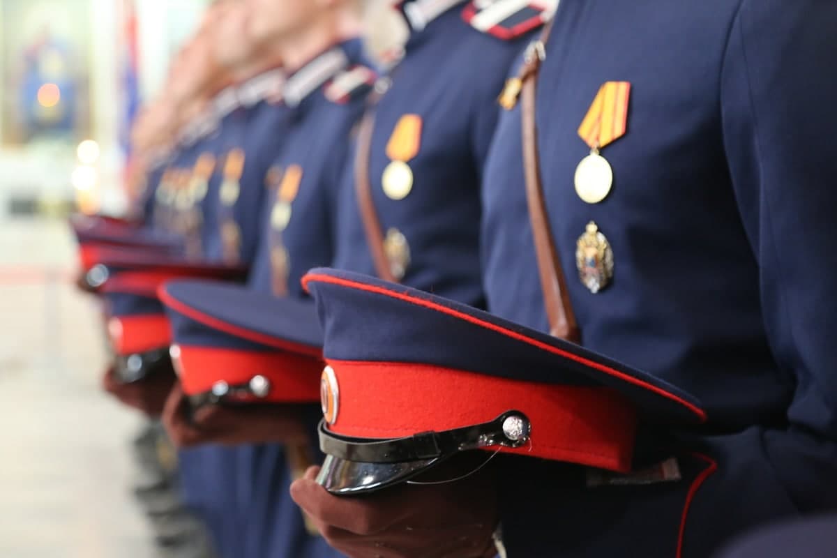 Группу бойцов казачьего полка сформировали в Якутии