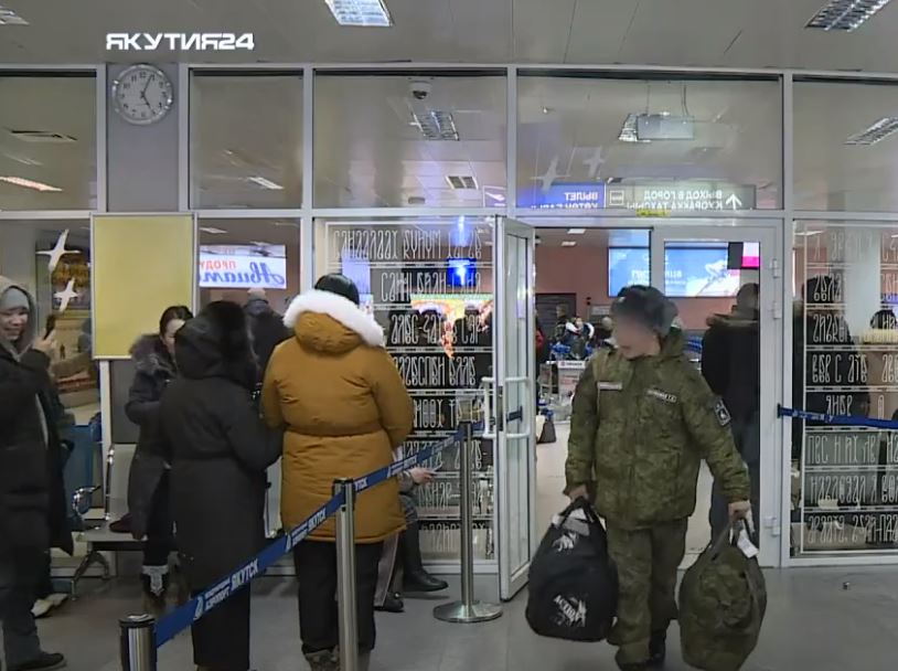 Вернувшихся из зоны СВО военнослужащих встретили в Якутске