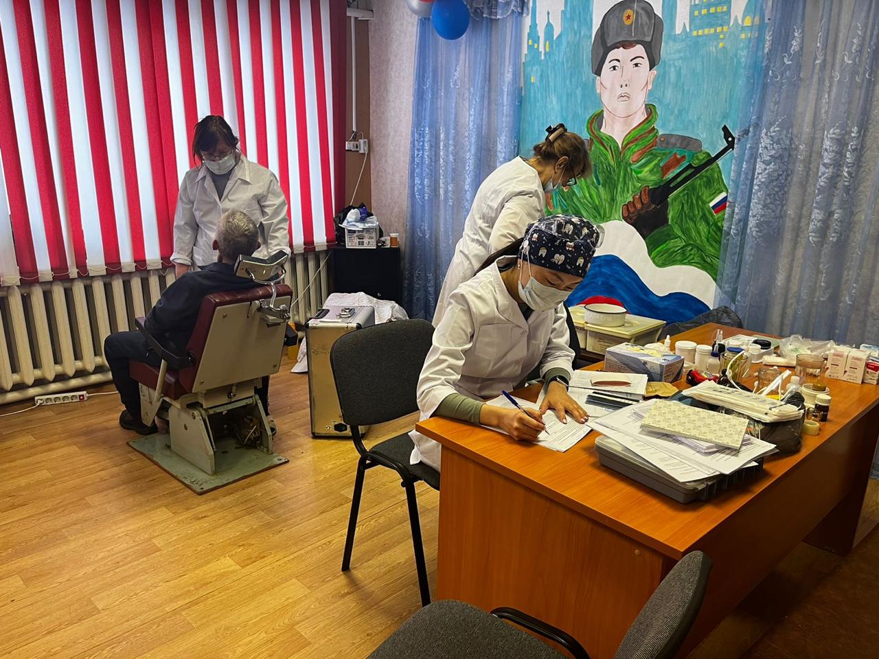 Бригада мобильных докторов работает в Алданском районе Якутии