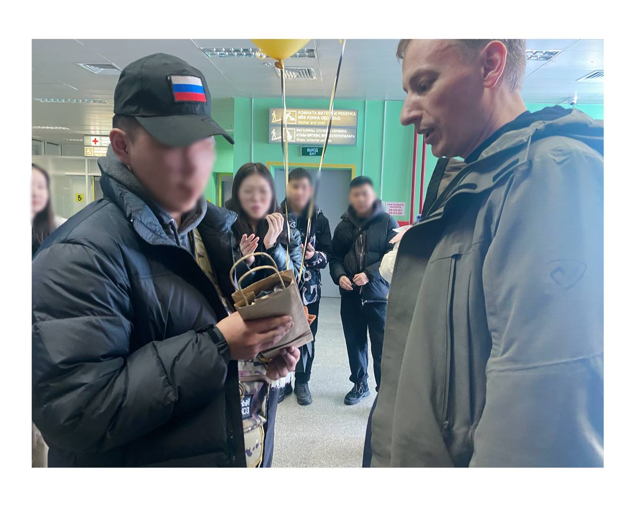 Участников СВО встретили в аэропорту столицы Якутии