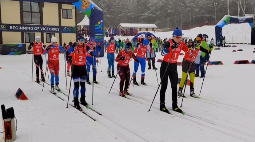 Команда якутских лыжников заняла пятое место в смешанной эстафете игр «Дети Азии»