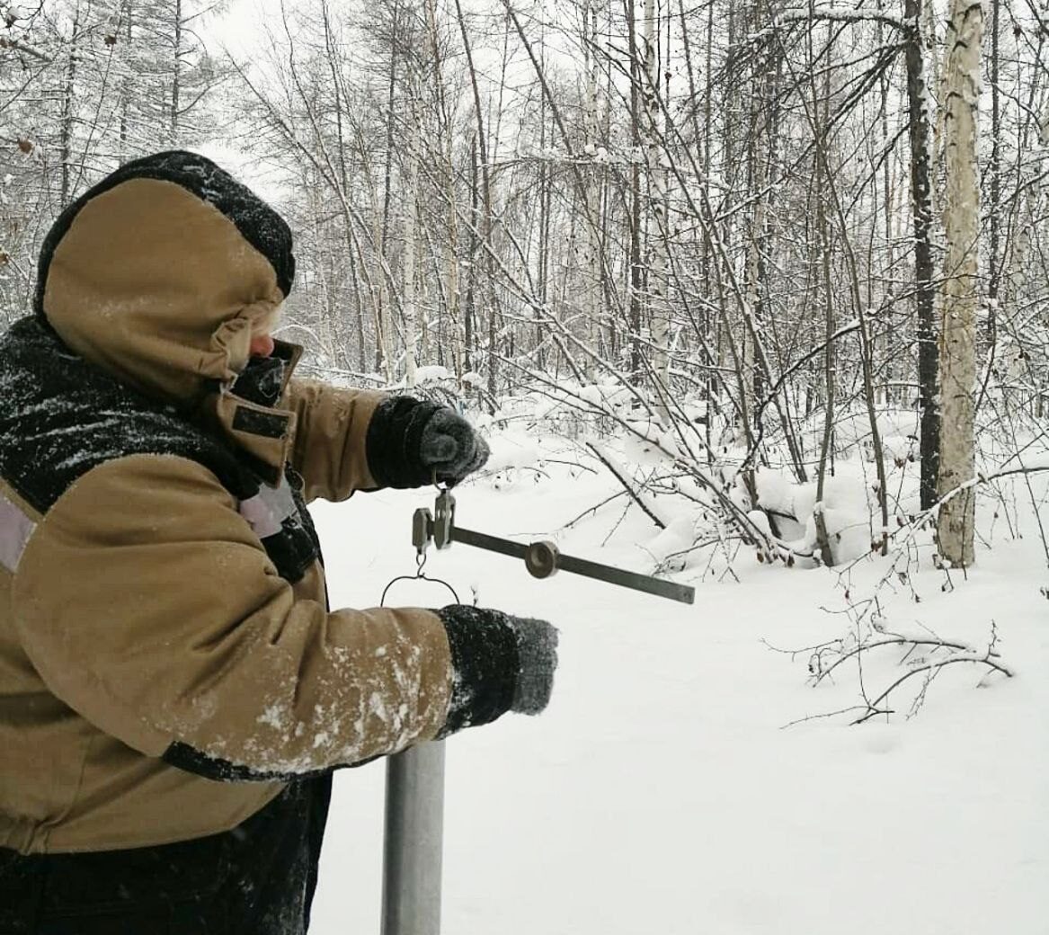 Неравномерное распределение снегозапасов отмечают в Якутии