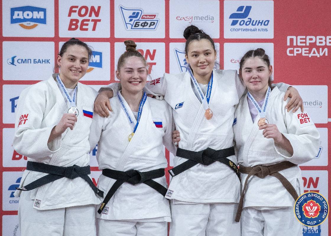 Якутянка Полина Иудина завоевала бронзовую награду первенства России по дзюдо