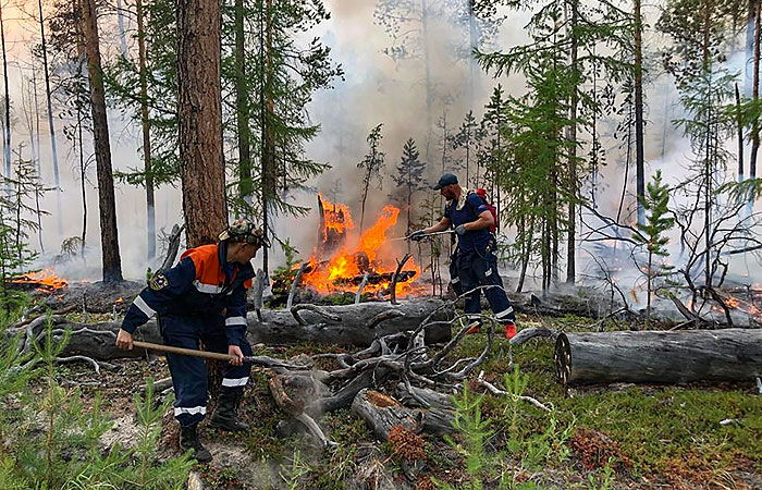 Свыше шести тысяч человек привлекут к борьбе с пожарами в Якутии