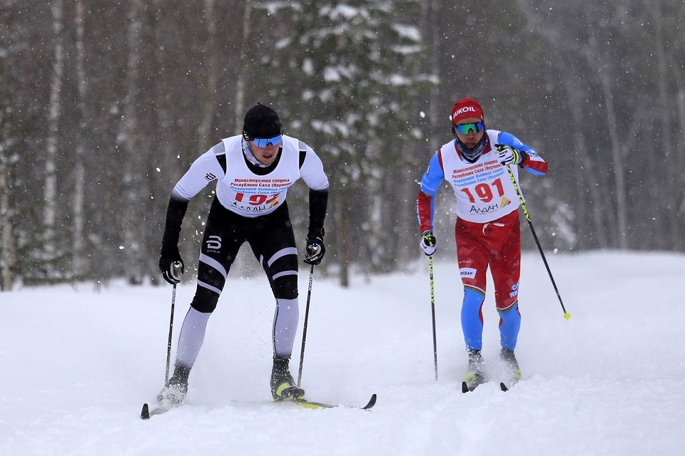 Чемпионат и первенство Якутии по лыжным гонкам проходят в Алдане
