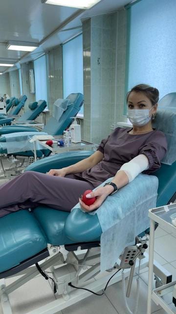 Медики Нерюнгринского района приняли участие в акции по сдаче донорской крови