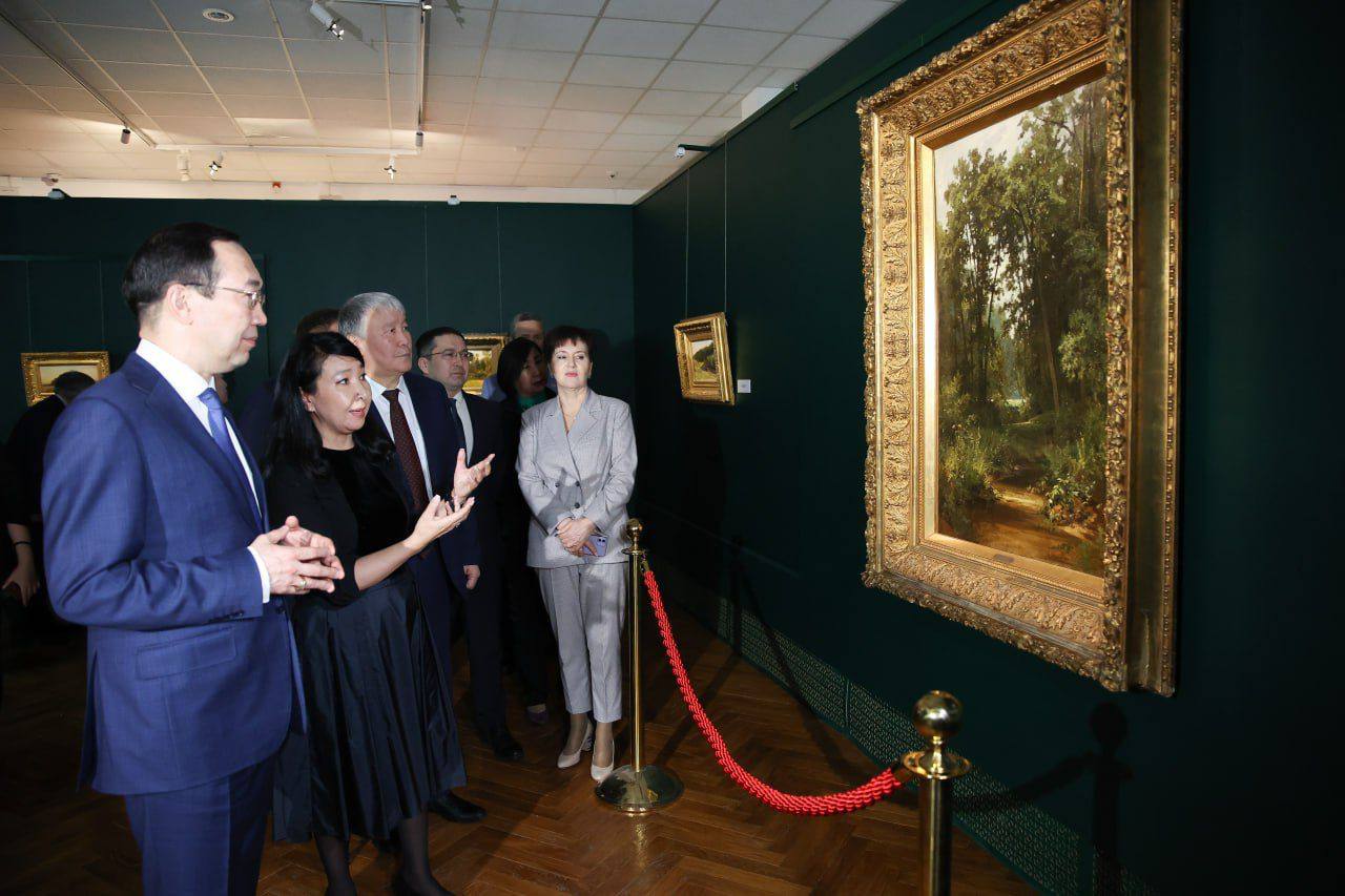 Выставку живописца Ивана Шишкина открыли в национальном художественном музее Якутии