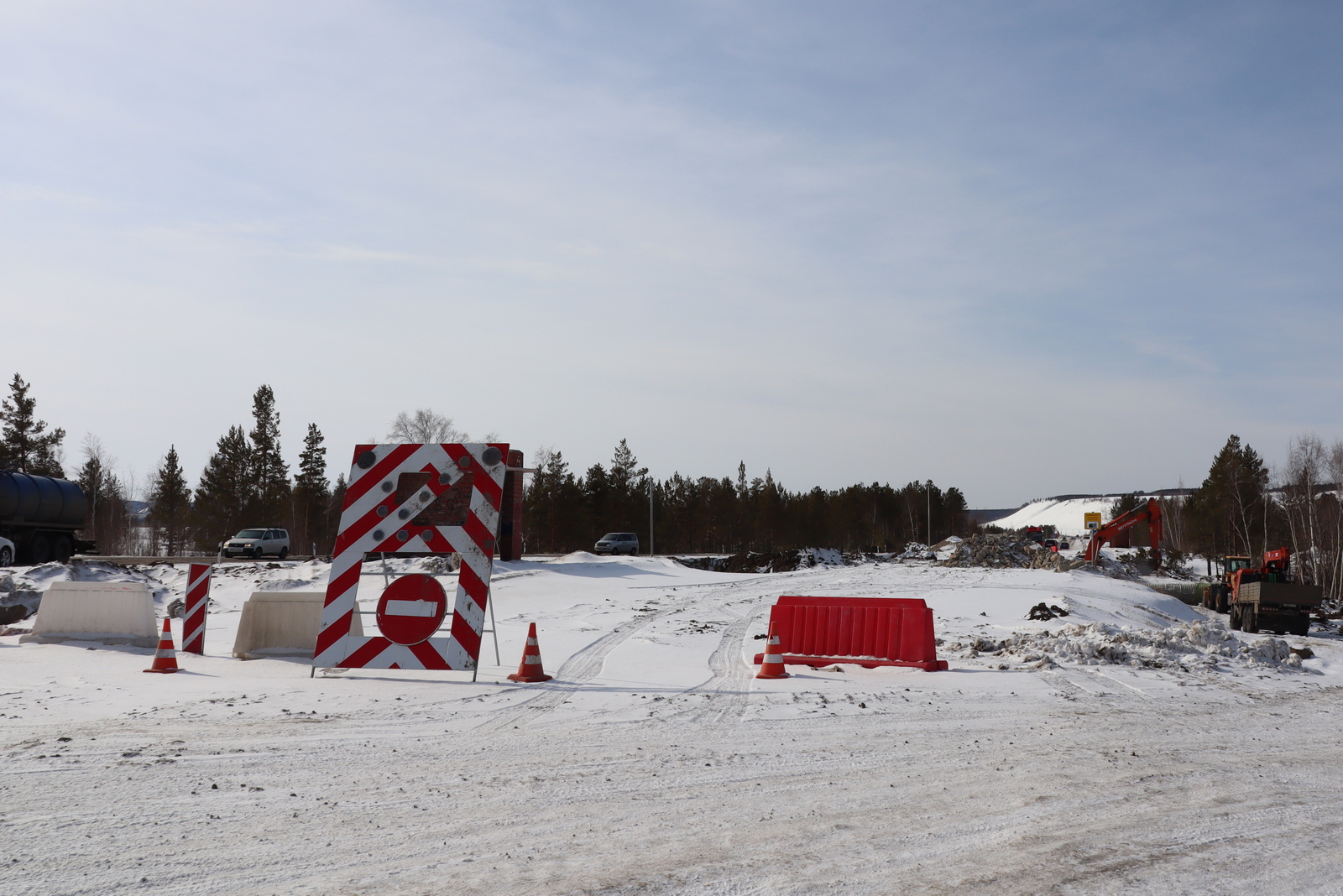 Реконструкция автодороги «Умнас» продолжается в границах Якутска
