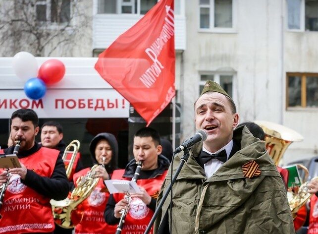 Ежегодная акция «Поем двором» пройдет для ветеранов в Якутске 6 мая