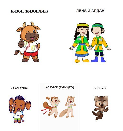 Голосование за талисман игр «Дети Азии» продолжается в Якутии