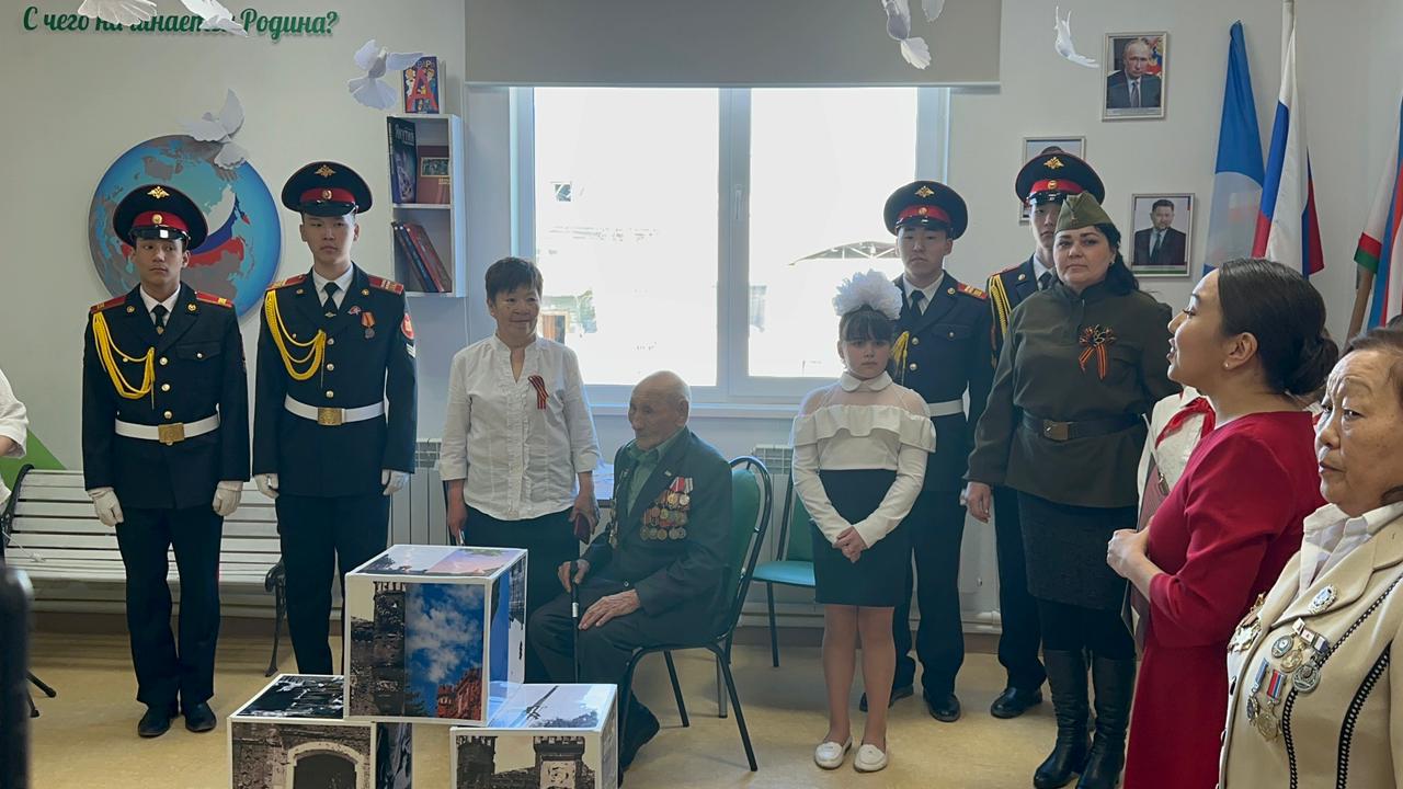 Креативное пространство в микрорайоне Марха в Якутске посвятили ветерану ВОВ Науму Слепцову