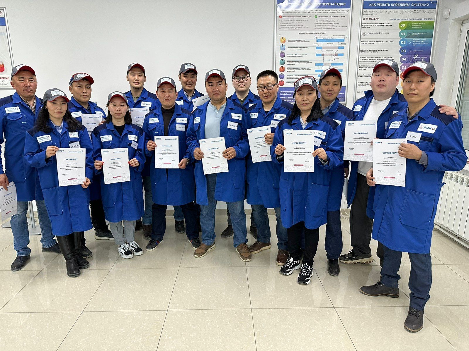 Сотрудники АО «Сахатранснефтегаз» прошли обучение в «Фабрике процессов» в Якутии
