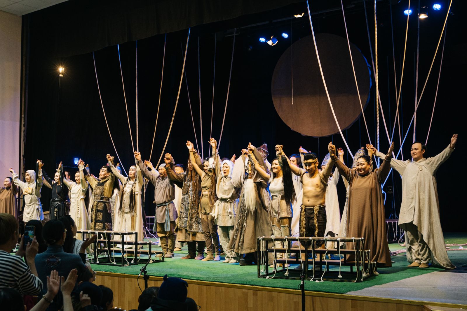 Съемки спектакля театра Олонхо для проекта Триколора прошли в Якутии