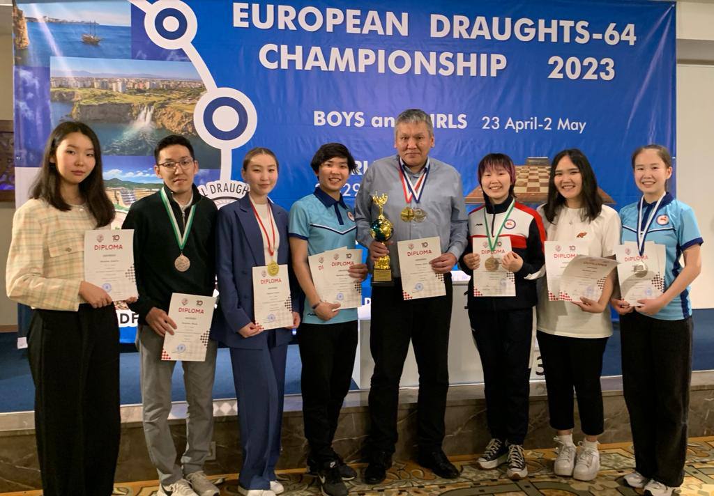Якутские шашисты завоевали шесть медалей на Кубке Мира в Турции