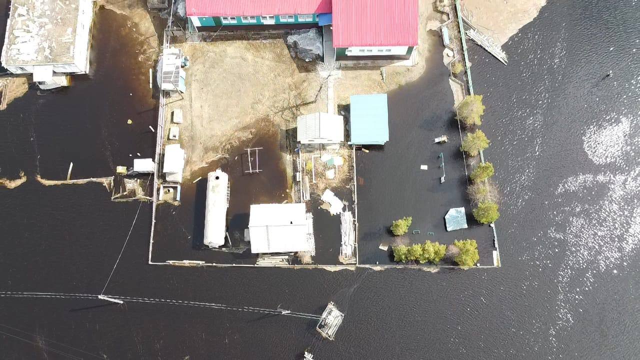 Уровень воды на гидропосте села Ерт в Горном районе превысил критический на 75 см