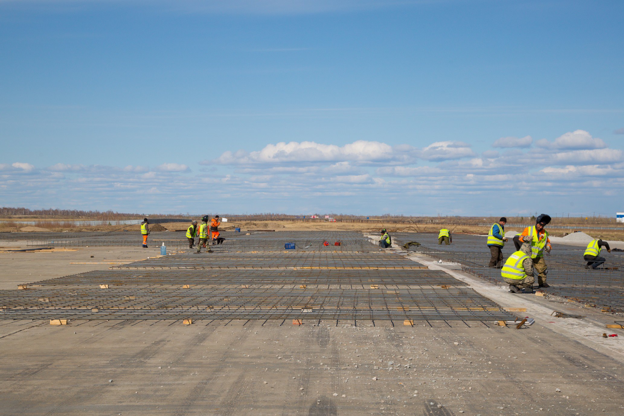 Первый этап реконструкции ВПП ведется в аэропорту «Якутск»