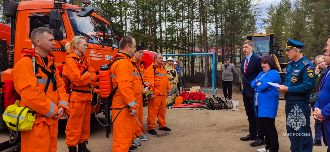 Командно-штабные учения спасателей прошли в Нерюнгри