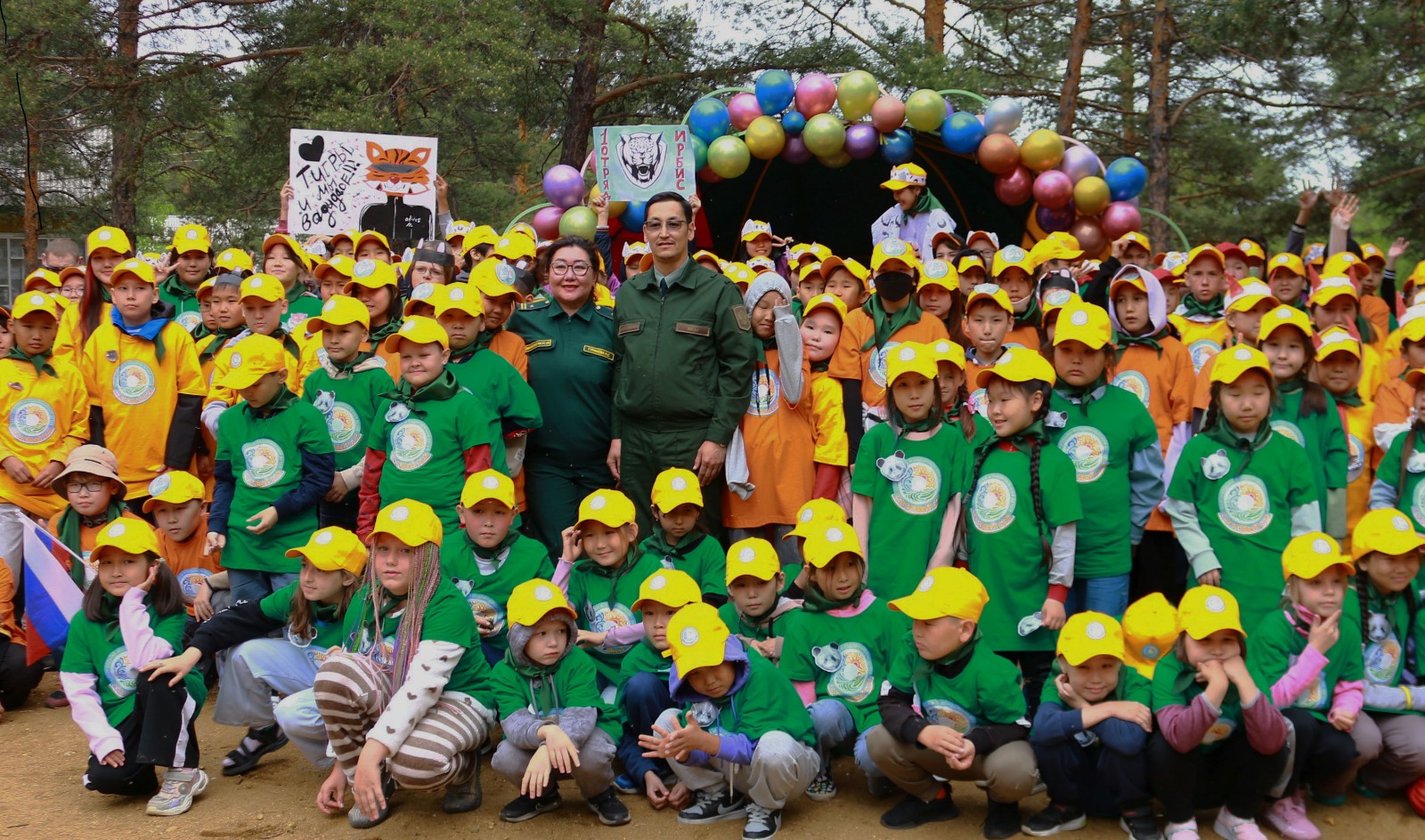 Более 220 детей объединил слет «Зеленые пионеры Якутии»