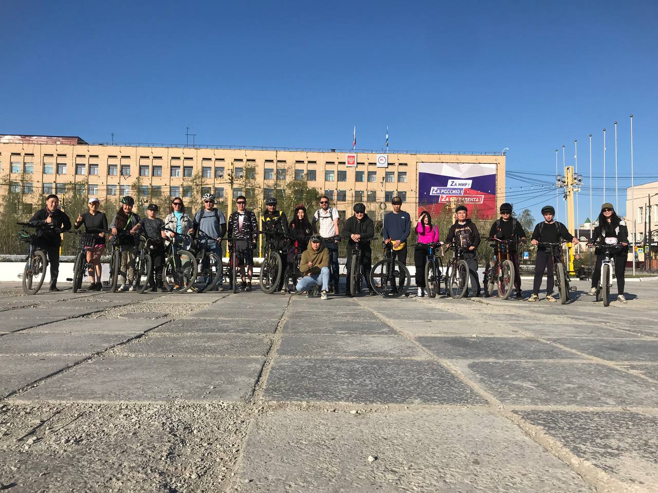 Еженедельные велотуры организовали в Якутии