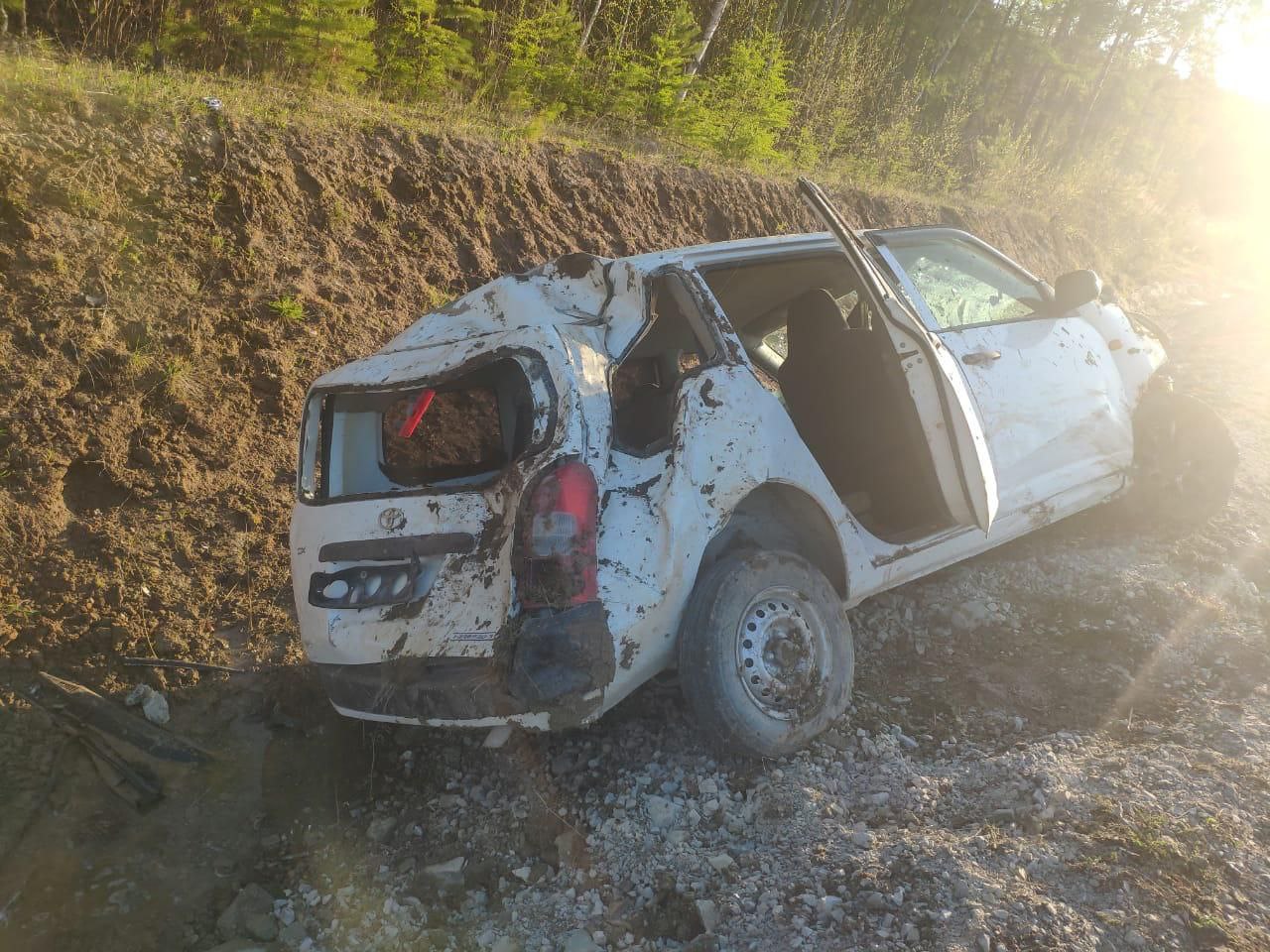 ДТП произошло на трассе «Умнас» в Хангаласском районе Якутии