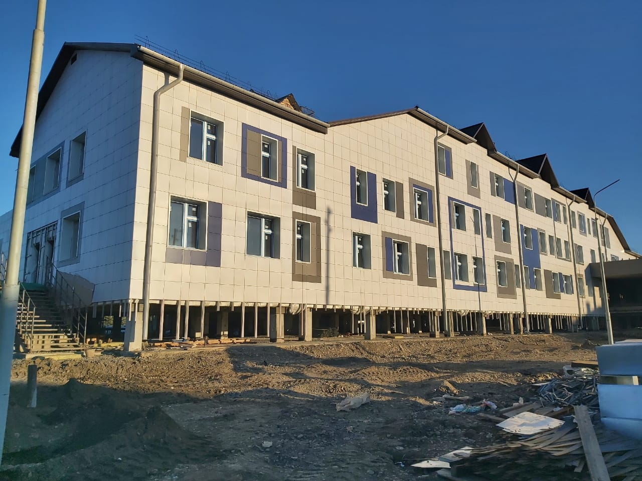 Строительство больничного комплекса продолжается в якутском селе Хонуу