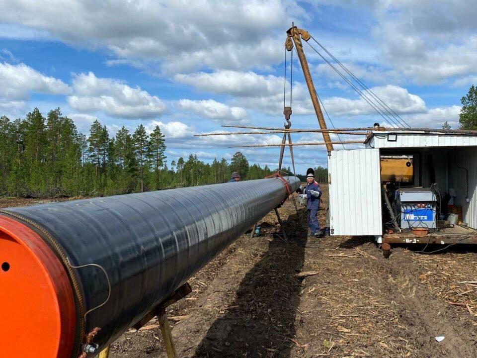Более 70 км газопровода «Кысыл-Сыр – Мастах» в Якутии сварено в нитку