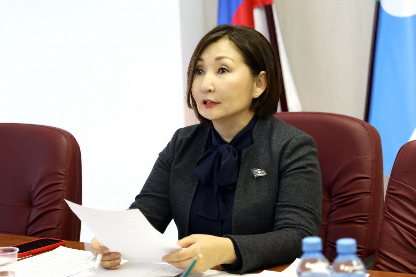 Алена Атласова: За пять лет количество многодетных семей увеличилось на треть в Якутии