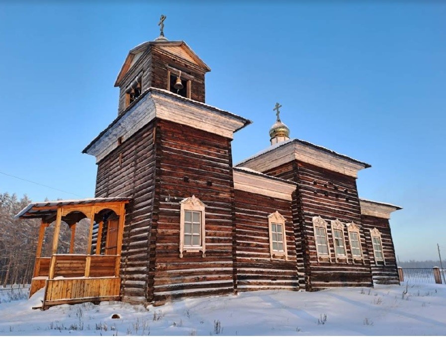 Николаевскую церковь в Верхневилюйском районе Якутии взяли под охрану в качестве объекта культурного наследия
