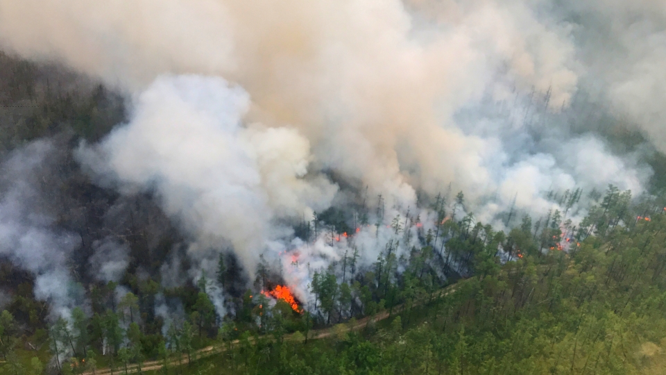 88 лесных и два ландшафтных пожара зарегистрировали в Якутии