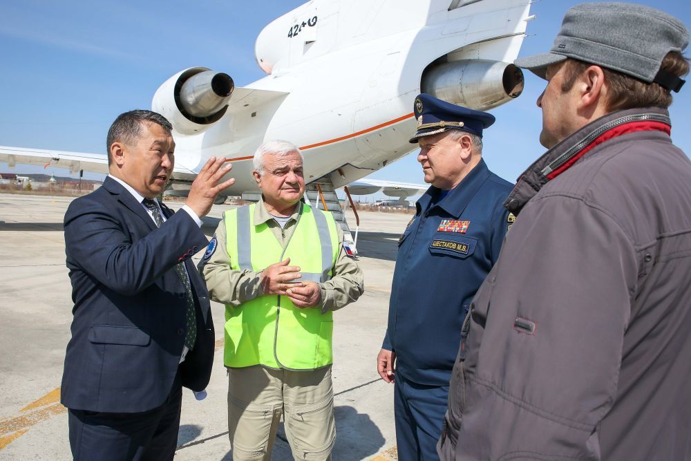 Самолеты-зондировщики совершили вылеты над районами Якутии