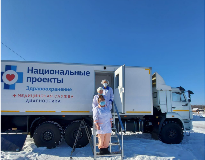 Порядка 3,5 тыс человек осмотрели мобильные доктора Верхневилюйской ЦРБ в Якутии