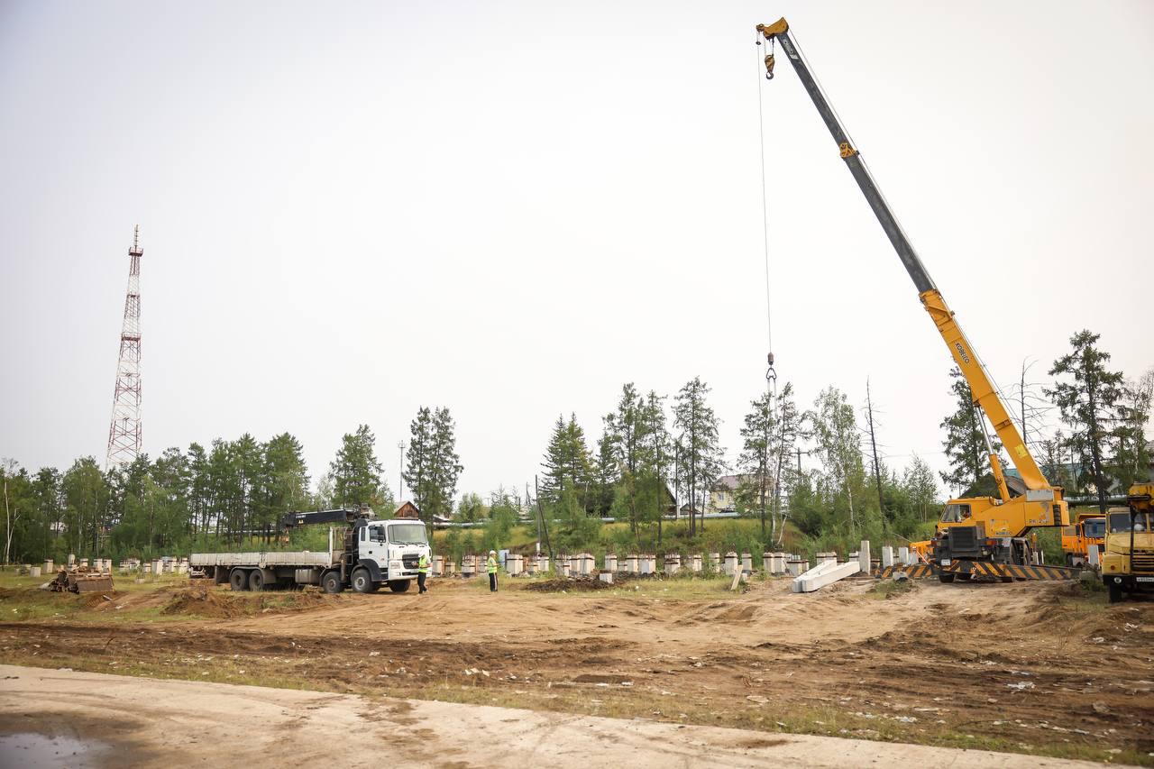 Строительство стадиона на три тыс мест началось в Нюрбинском районе Якутии