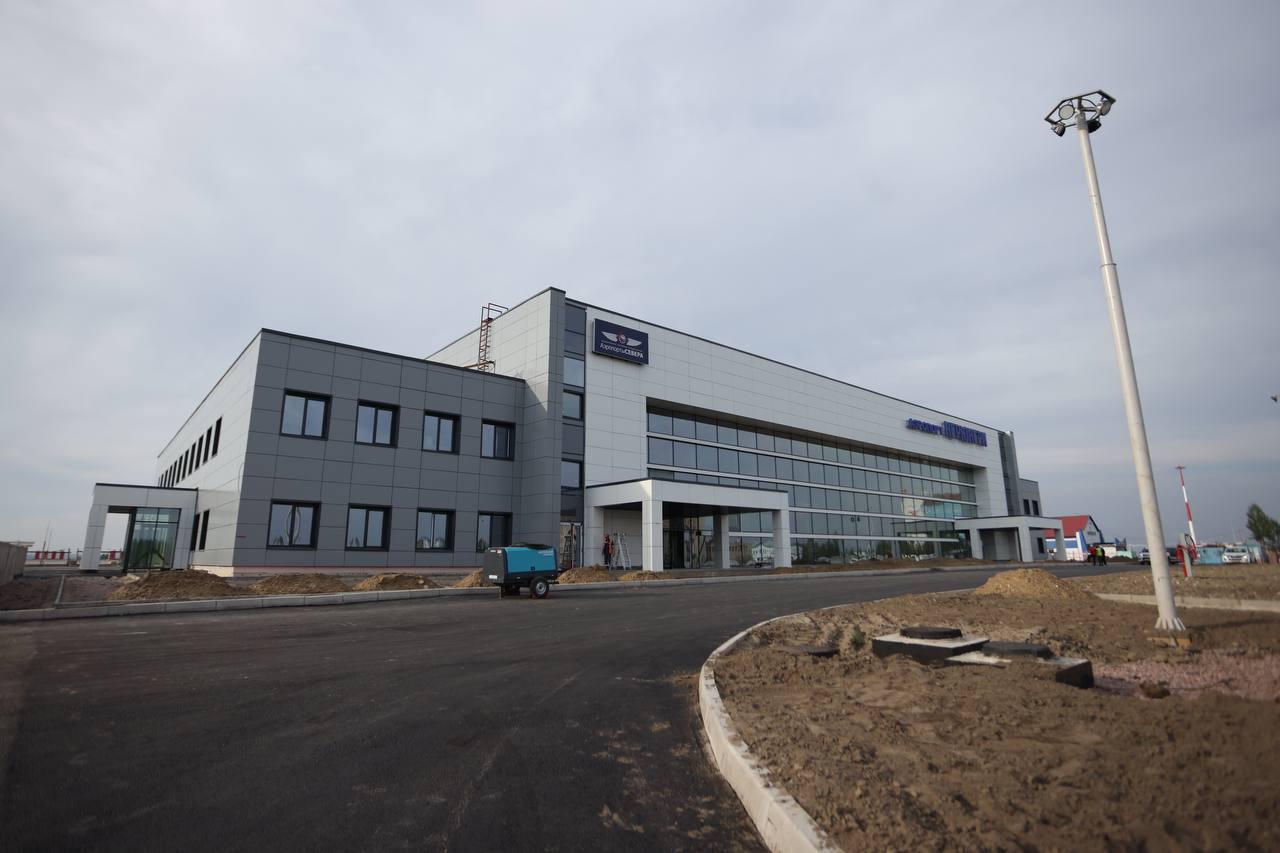 Глава Якутии поручил увеличить количество рабочих на строительстве аэропорта Нерюнгри