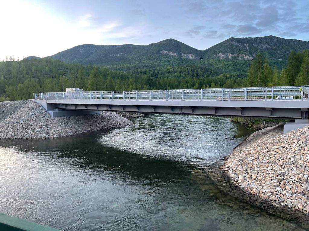 Реконструкция моста в Томпонском районе Якутии завершается