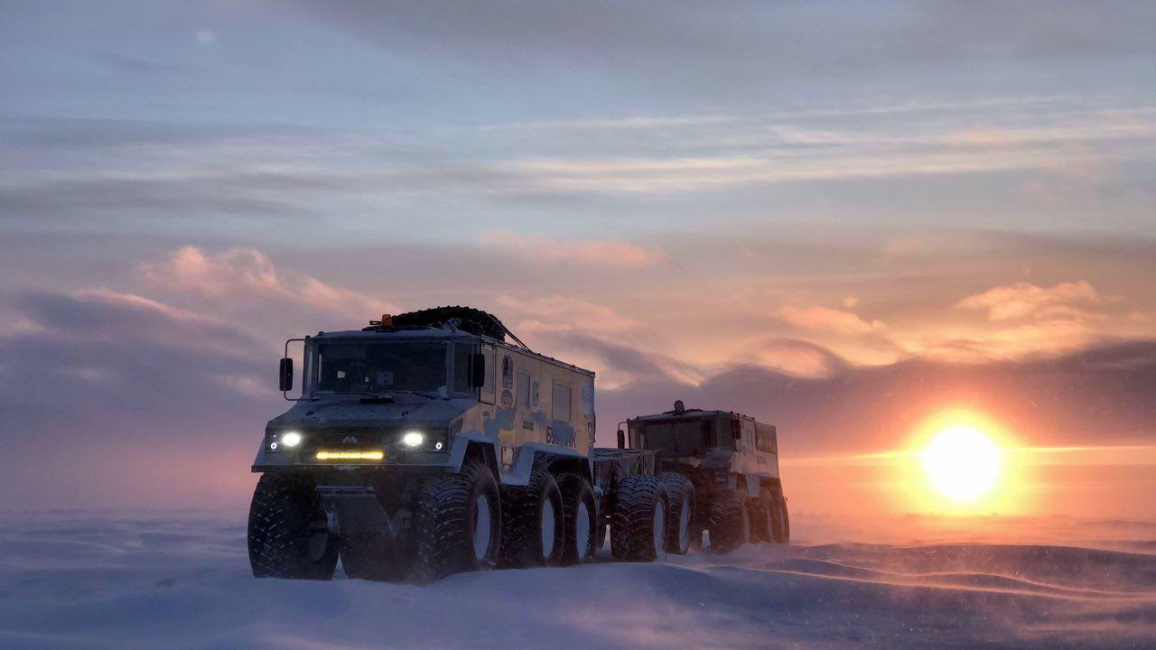 Пилотный проект по доставке грузов вездеходами «Бурлак» в отдаленные районы запустили в Якутии