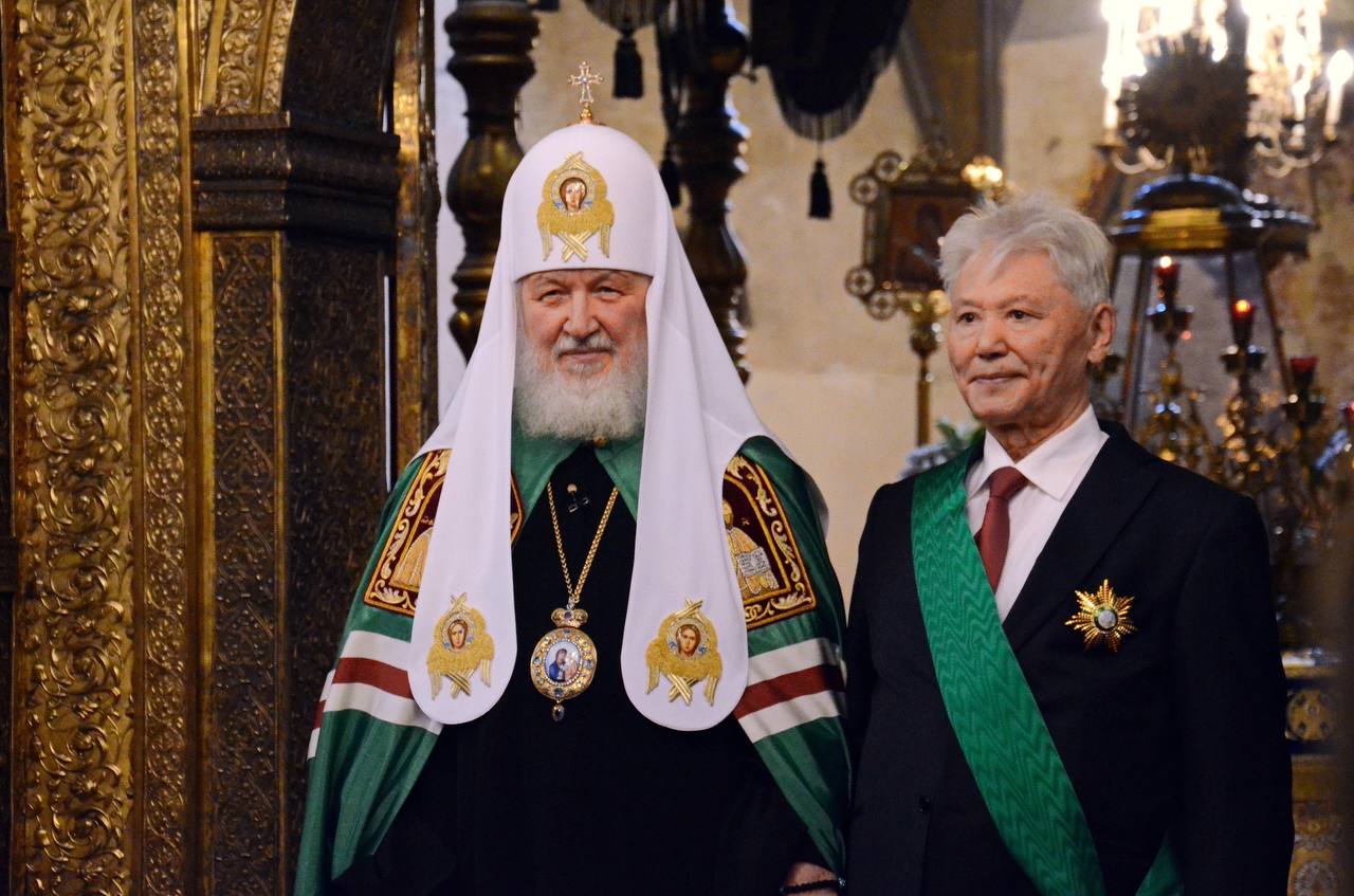 Патриарх Кирилл: Михаил Николаев большую часть жизни посвятил служению своему Отечеству