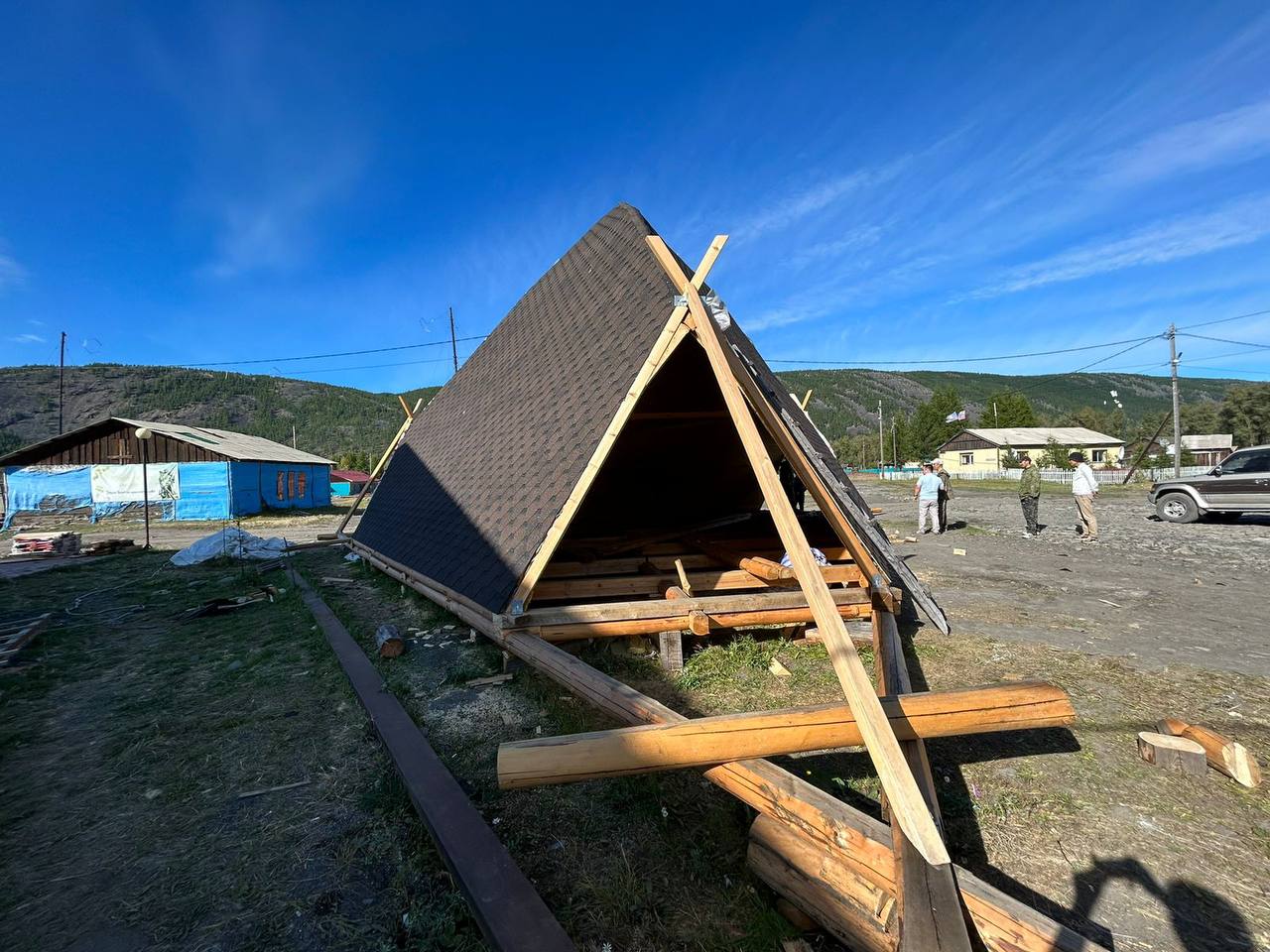Традиционное жилище эвенов илуму построят в селе Себян-Кюель в Якутии