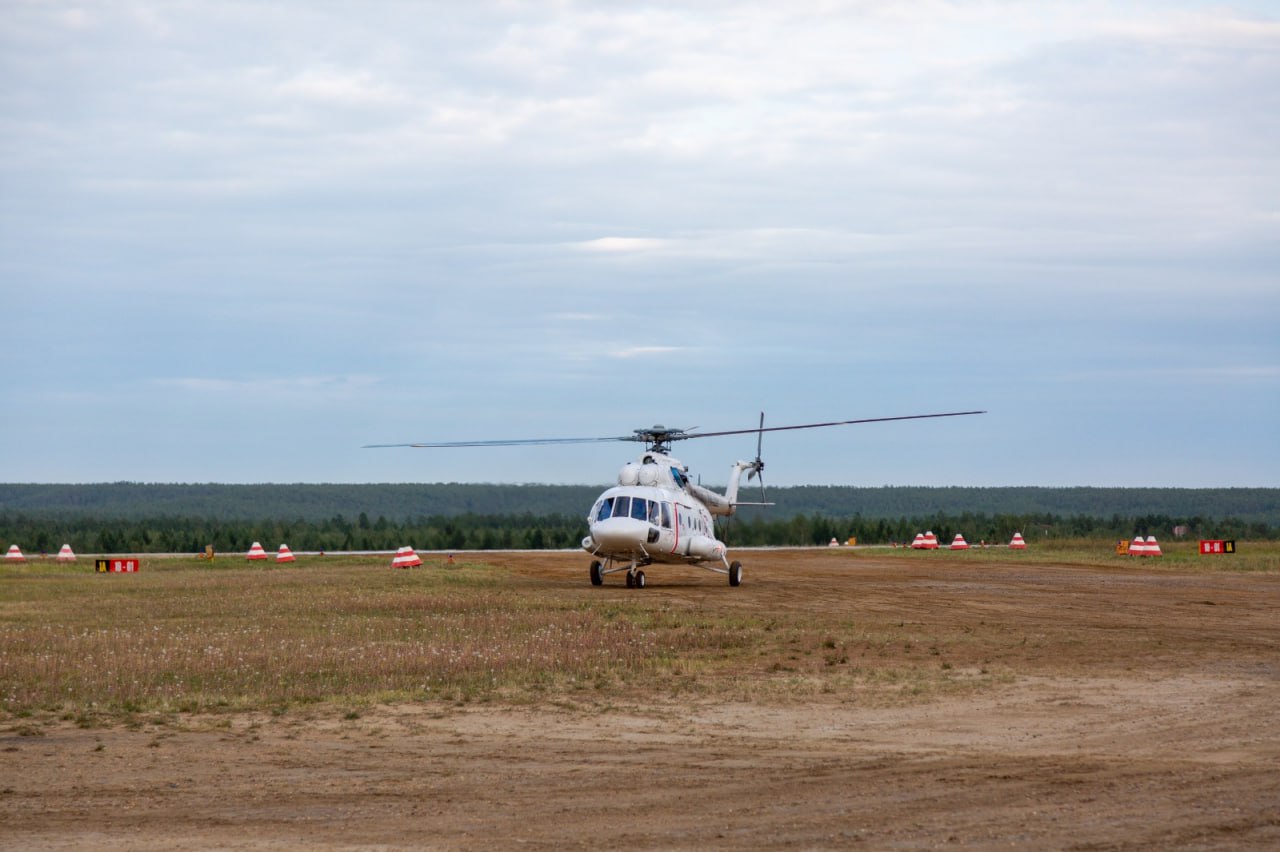 Новый вертолет получила авиакомпания «Полярные авиалинии»
