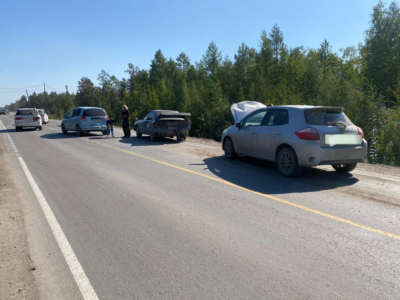 Два ДТП с пострадавшими произошло в Мегино-Кангаласском районе Якутии